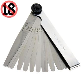 Halfords Feeler Gauge Metric and Imperial 16 Blades